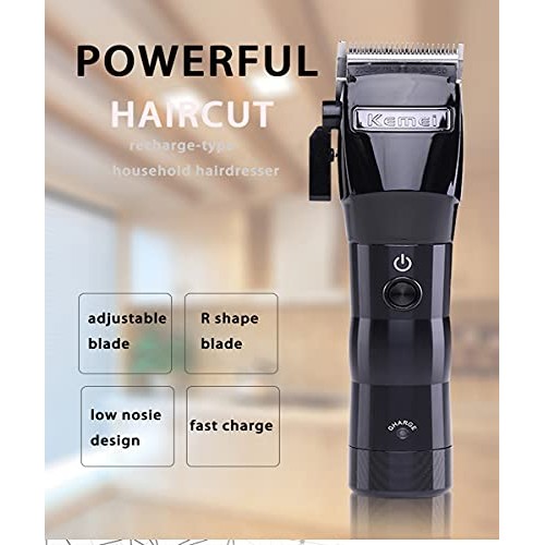 KEMEI Men's Electric Powerful Cordless Styling Tools Hair Clipper Trimmer Cut...