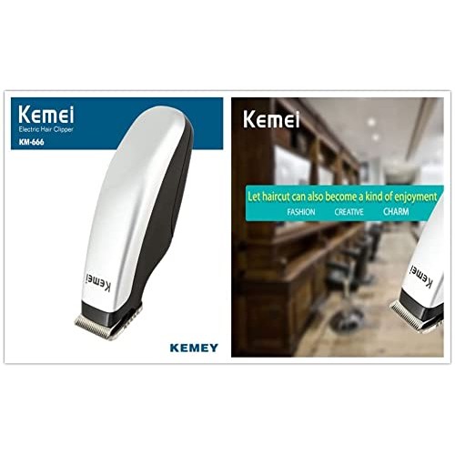 KEMEI Mini Clippers Trimmer Groomer Cordless Self-Haircut Kit Styling Shears ...