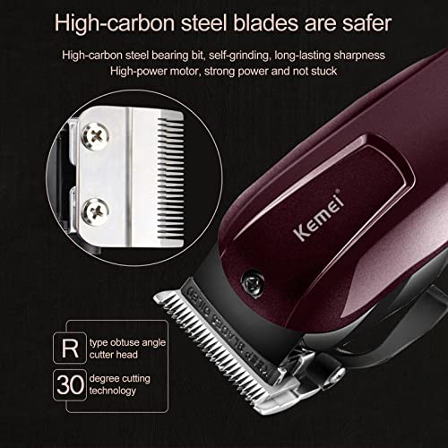 Professional Hair Clippers for Men Rechargeable Barber Set Cordless Professio...