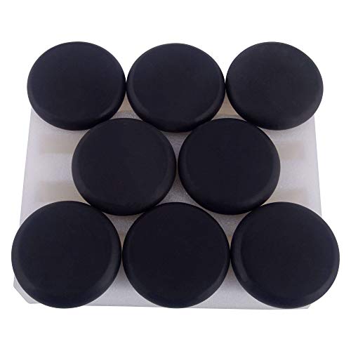 Kendal 8 Pcs Large Massage Hot Stones Set Basalt Spa Rocks Kit for Profession...