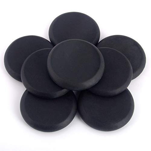Kendal 8 Pcs Large Massage Hot Stones Set Basalt Spa Rocks Kit for Profession...