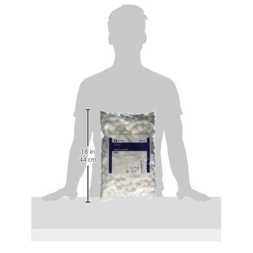 Kendall COTTON500DS Curity Medium Cotton Balls - Bag of 500