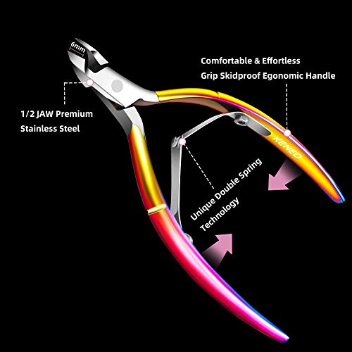 Cuticle Kit - 3 in 1 Cuticle Care Kit - Cuticle Nipper, Cuticle Cutter and Cu...
