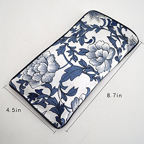 Kennedy Silky Eye Pillow Lavender + Flaxseed + Mung Bean + Buckwheat, Comfort...