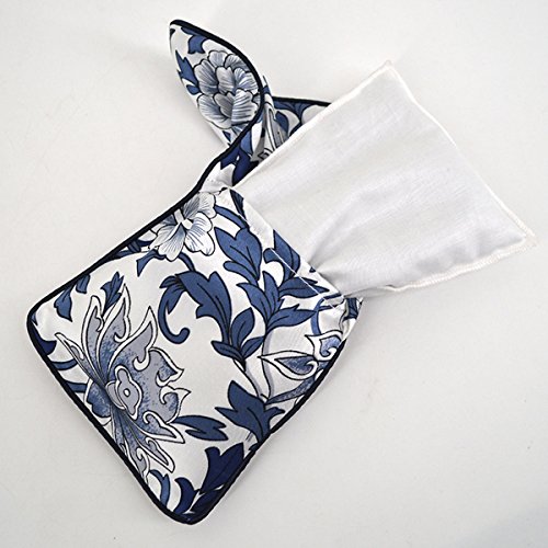Kennedy Silky Eye Pillow Lavender + Flaxseed + Mung Bean + Buckwheat, Comfort...