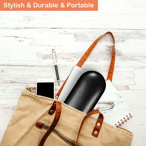 KENOBEE 2 in 1 Eyeglasses Case, Contact Lens Case with Mirror Tweezers Remove...