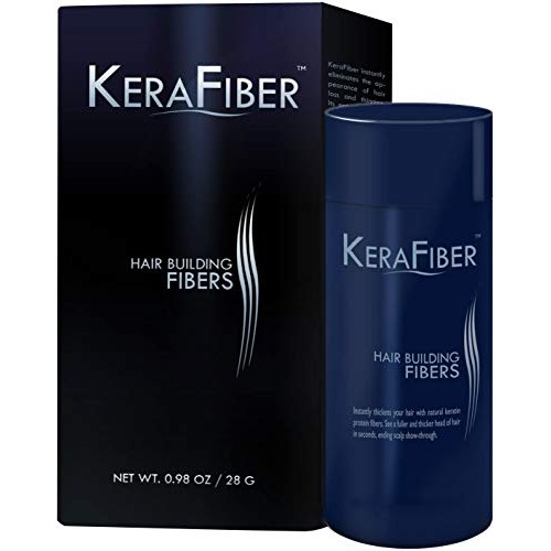 KeraFiber Hair Building Fibers, Dark Brown, 0.98 Ounce