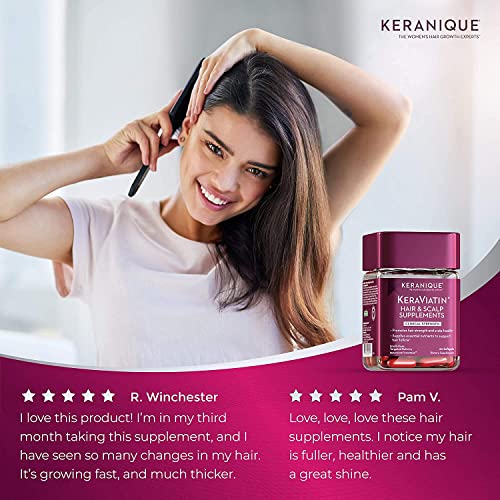 Keranique KeraViatin Hair & Scalp Health Supplement, Clinical Strength, Bioti...