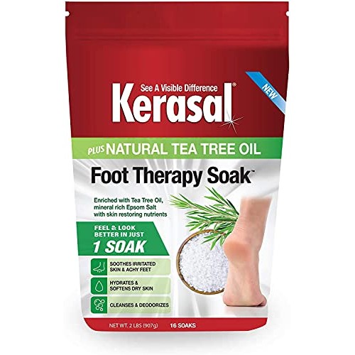 Kerasal Foot Therapy Soak, Foot Soak for Achy, Tired and Dry Feet, 2 lbs