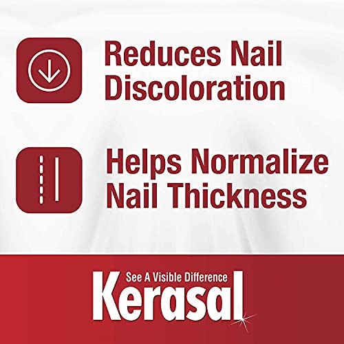 Kerasal Renewal Nail Repair Solution with Tea Tree Oil for Discolored and Dam...
