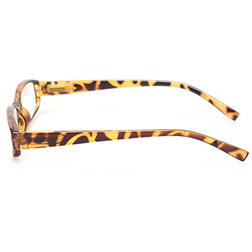 Reading Glasses 5 Pairs Quality Fashion Men Women Spring Hinge Readers, 5 Pac...