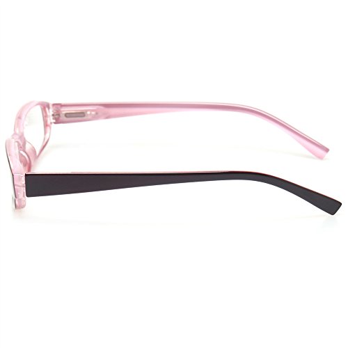 Reading Glasses 5 Pairs Quality Fashion Men Women Spring Hinge Readers, 5 Pac...