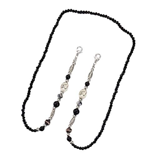 KESYOO Vintage Eyeglass Chain Necklace Eyewear Retainer Glasses Holder Face C...