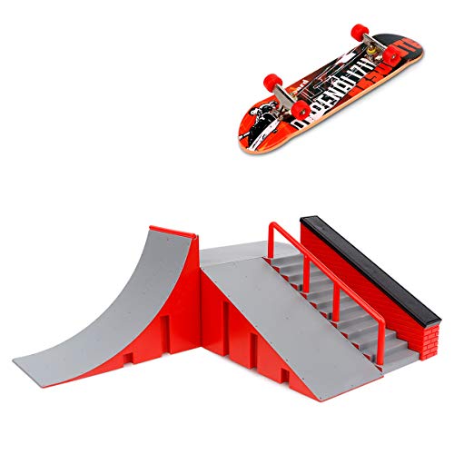 KETIEE Finger Skateboard Ramps, Fingerboards Ramps for Kids Mini Finger Toy S...