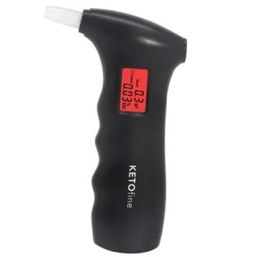 KETO fine Professional Breathalyzer, Portable Breath Alcohol Tester Digital A...
