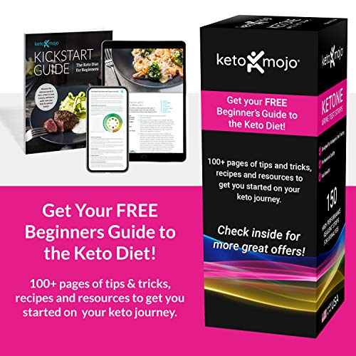 150 Ketone Test Strips with Free Keto Guide eBook & Free APP. Urine Test for ...
