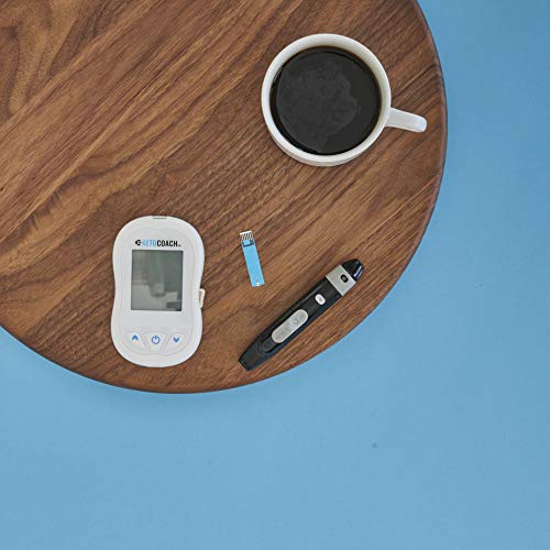 NEW KetoCoach Blood Ketone Meter Starter Kit | Affordably and Accurately Test...