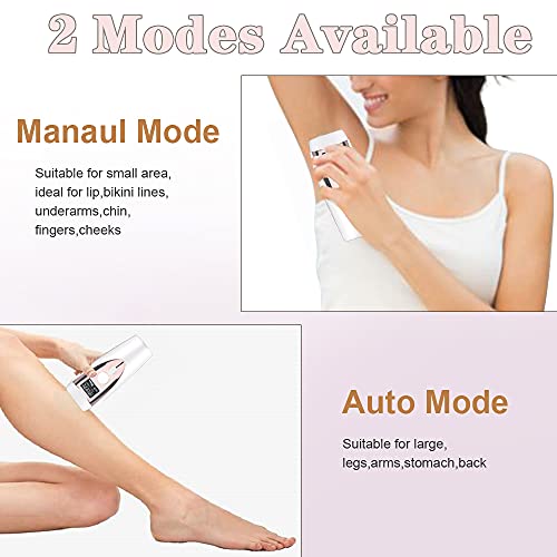 Keuiogo IPL Hair Removal 999,999 Flashes Painless Permanent Laser Hair Remova...