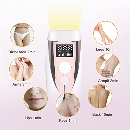Keuiogo IPL Hair Removal 999,999 Flashes Painless Permanent Laser Hair Remova...