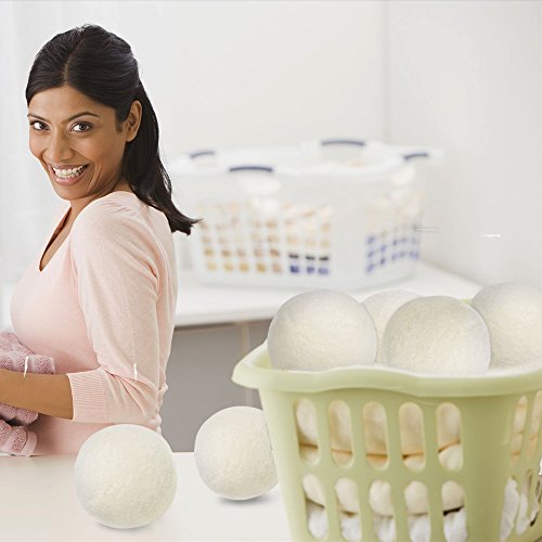 12-Pack Kevenz XL Premium Australian Wool Dryer Balls,Reusable Organic Natura...