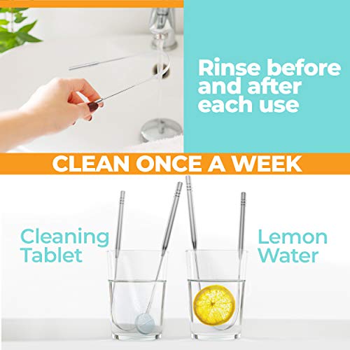 Tongue Scraper (2-Pack), Stainless Steel Tongue Scrapers for Adults to Reduce...