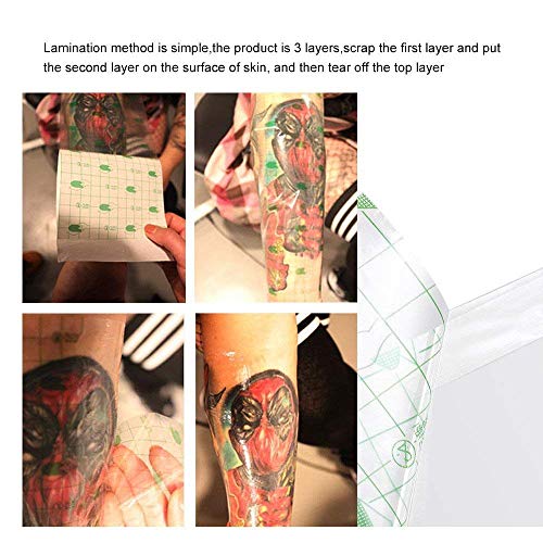 Tattoo Aftercare Waterproof Bandage Transparent Film Dressing Second Skin Hea...