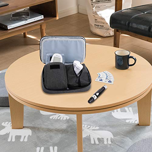KGMCARE Diabetic Supplies Travel Organizer, Portable Insulin Travel Case for ...