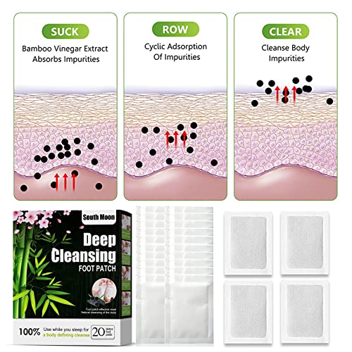 KIBDOS Soothing Foot Pads to Remove Impurities, Improve Sleep, Relieve Fatigu...