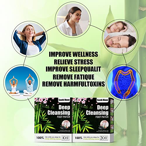 KIBDOS Soothing Foot Pads to Remove Impurities, Improve Sleep, Relieve Fatigu...