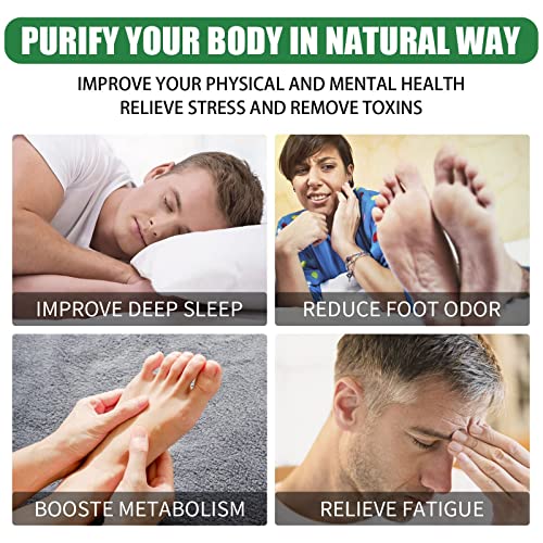 KIBDOS Soothing Foot Pads to Remove Impurities, Improve Sleep, Relieve Fatigu...