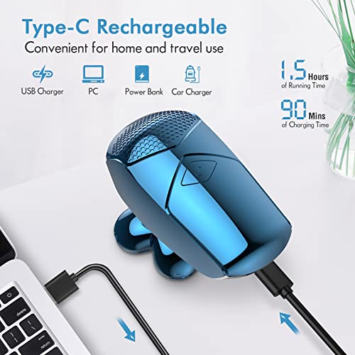 Kibiy Head Shaver for Men, Upgrade 5-in-1 Mens Electric Shaver Bald Head Shav...