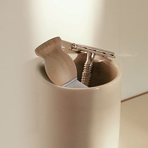 KIKC Handmade Shaving Brush, Professional Design for men's shaving, Synthetic...