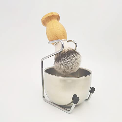 KIKC Handmade Shaving Brush, Professional Design for men's shaving, Synthetic...