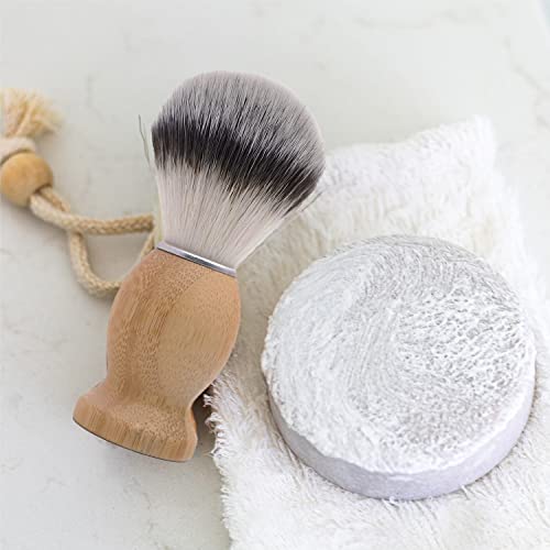 KIKC Handmade Shaving Brush, Professional Design for men's shaving, Synthetic...