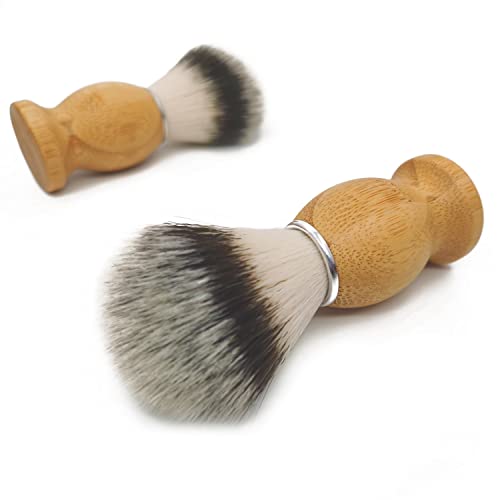 KIKC Handmade Shaving Brush, Professional Design for men's shaving, Synthetic...