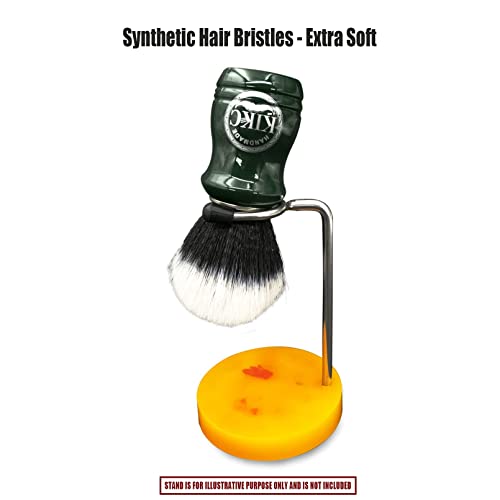 KIKC Men’s Beard Shaving Brush, Women’s Leg and Arm Shaving Brush for Shaving...