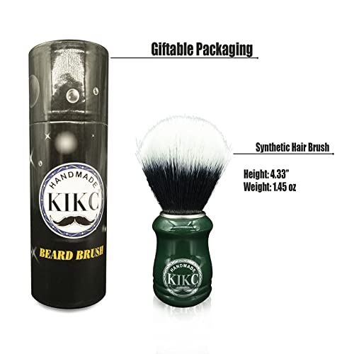 KIKC Men’s Beard Shaving Brush, Women’s Leg and Arm Shaving Brush for Shaving...