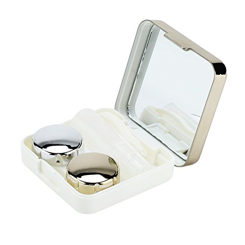 Lens Box, Contact Lens Travel Kit Contact Case with Cleaner Washer Delicate a...