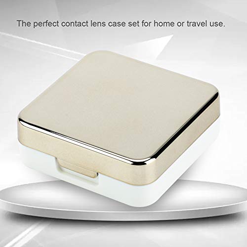 Lens Box, Contact Lens Travel Kit Contact Case with Cleaner Washer Delicate a...