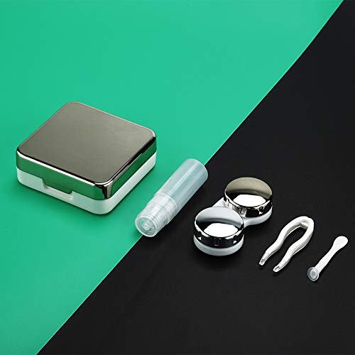 Lens Box, Contact Lens Travel Kit Contact Case with Cleaner Washer Delicate a...