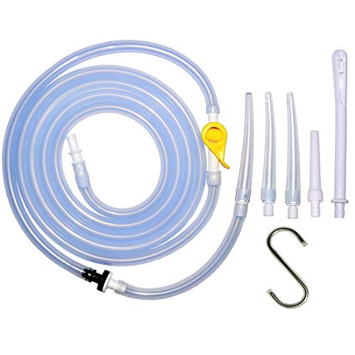Enema Kit Replacement Part Silicone Enema Hose Colon Cleansing Accessories, I...