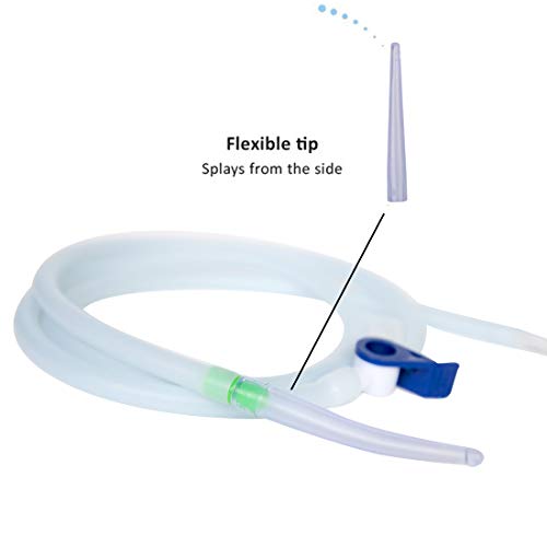 Enema Replacement Nozzle Tips (12 Pcs) - BPA-Free Enema Parts, Flexible & Sof...