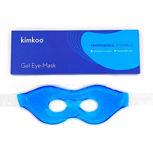 Kimkoo Gel Eye Mask Cold Pads&Cool Compress for Puffy Eyes and Dry Eye,Coolin...