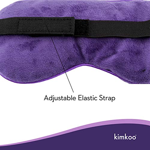 Kimkoo Moist Heat Eye Compress&Microwave Hot Eye Mask for Dry Eyes，Natural a...
