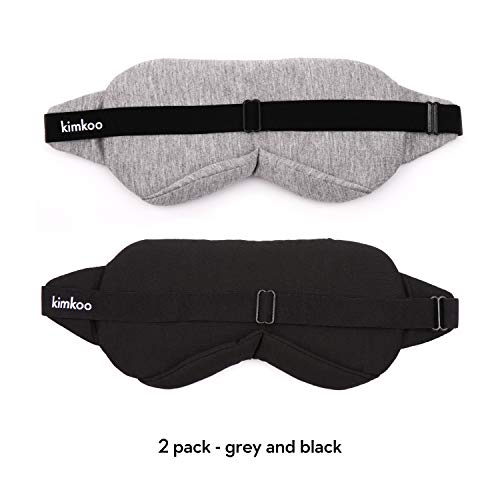 Kimkoo Sleep Mask-Eye Mask for Sleeping, Sleeping Mask Blocking Out Light Per...