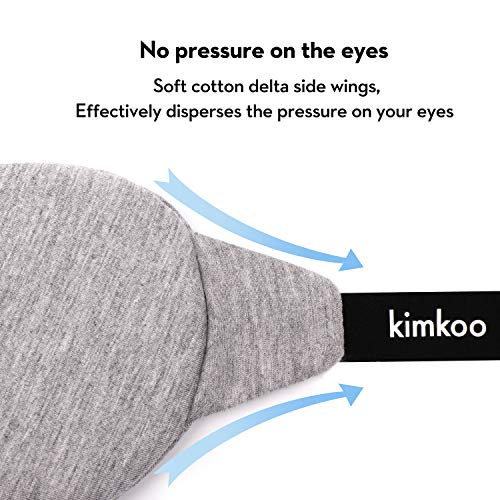 Kimkoo Sleep Mask-Eye Mask for Sleeping, Sleeping Mask Blocking Out Light Per...