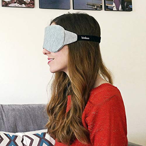 Kimkoo Sleep Mask-Eye Mask for Sleeping, Sleeping Mask Blocking Out Light Per...