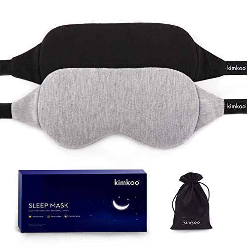 Kimkoo Sleep Mask-Eye Mask for Sleeping, Sleeping Mask Blocking Out Light Per...