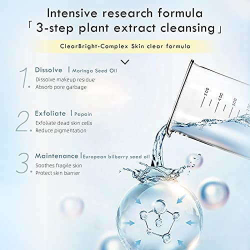 KIMTRUE Gentle Eye and Lip Makeup Remover, 2 in 1 Makeup Cleansing Oil with B...