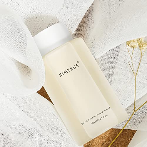 KIMTRUE Gentle Eye and Lip Makeup Remover, 2 in 1 Makeup Cleansing Oil with B...